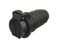 Koppelaansluiting 10A 440V CH-socket type J (T15) Zwart